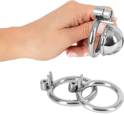 Mini Cock Cage – Extra Smalle & Compacte Peniskooi voor Kuisheid - Compacte Cock Cage - Mini Peniskooi – Extra Smal & Compact Kuisheidskooi — thumbnail 2