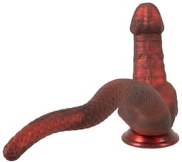 Dubbele Dildo – Sensueel Fantasie Design van Zachte Siliconen - Dubbele Fantasie Dildo – Zijdezachte & Flexibele Siliconen — thumbnail 3