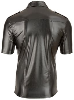 Imitat. Leather Men's Shirt L — thumbnail 3