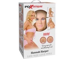 Pipedream Extreme Opblaaspop blond Hannah