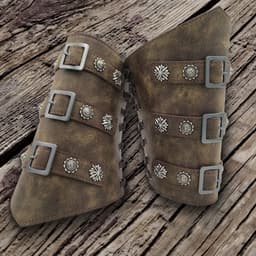 LARP harnassen - handgemaakt volnerf leer - middeleeuws design - ideaal voor themafeesten - ShopVlot — thumbnail 3
