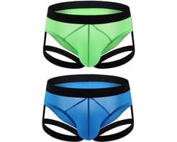 Jockstrap Ondergoed voor Mannen - Ice Silk - Ademend en Comfortabel - Perfecte Ondersteuning - ShopVlot