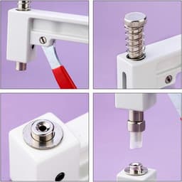 TSLBW Pearl Adjuster Nailed Bead Machine DIY Handmade Beaded Rivet Fastener Machine with 150pcs Imitation Pearl - ShopVlot — thumbnail 2