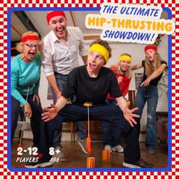 Lucky Egg Swing Your Worst - Familiefeestspellen Groepen - Feestspellen Organiseren - Zwaai Met Je Worst — thumbnail 2