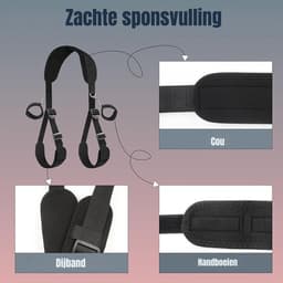 QUOVO® BDSM Extreme - Sex Toys voor Koppels - Seksspeeltjes voor Koppel - Shibari Touw – Bondagesets - Sexspeeltjes voor Koppels - Couple Games – Bondagesets – Zwart — thumbnail 3