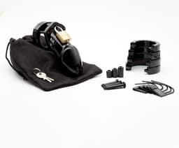CB-X - CB6000 Kuisheidskooi - Peniskooi - zwart — thumbnail 8