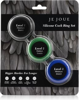 Je Joue - Siliconen Cockring Set - 3 stuks — thumbnail 2