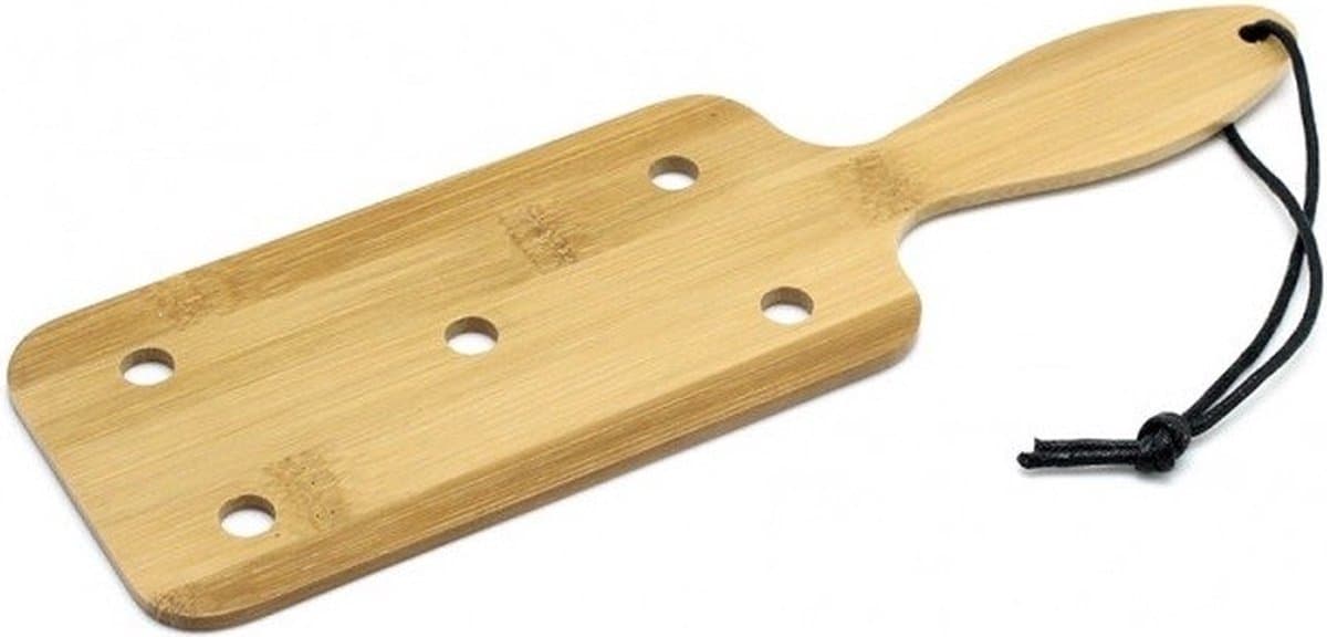 Nooitmeersaai - Bamboe spanking paddle - lengte 27 cm — afbeelding 1