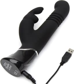 Fifty Shades of Grey - Greedy Girl Oplaadbare Thrusting G-Spot Rabbit Vib — thumbnail 13