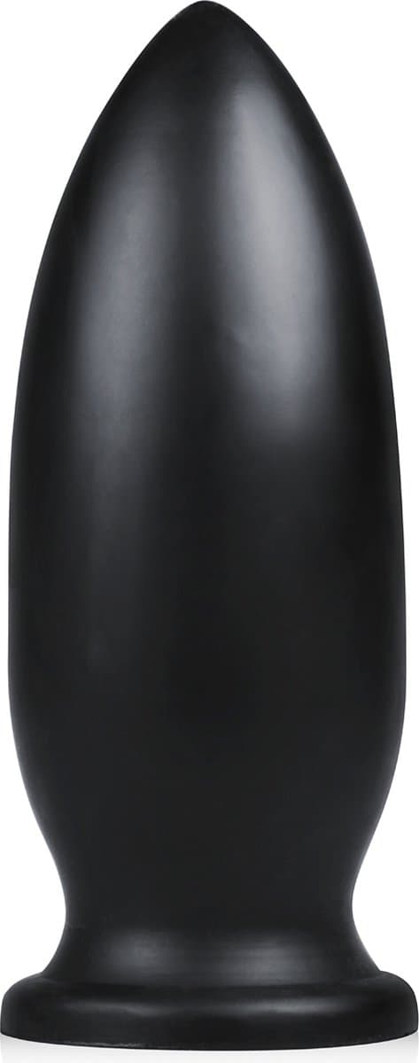 BUTTR - Yellow Dog XXL Buttplug - Glad Materiaal - Buttplugs - Anal Plug - Sex Toys voor Vrouwen en Mannen - Seksspeeltjes - Butt Plug - Zwart — afbeelding 1