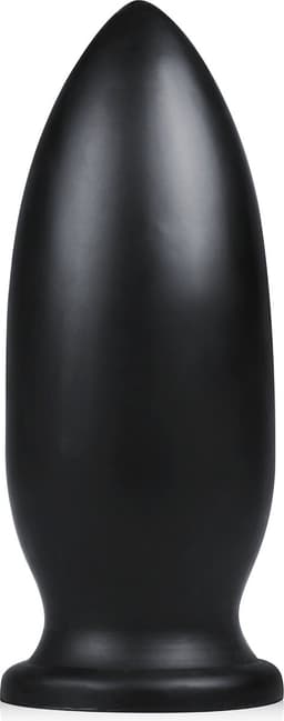 BUTTR - Yellow Dog XXL Buttplug - Glad Materiaal - Buttplugs - Anal Plug - Sex Toys voor Vrouwen en Mannen - Seksspeeltjes - Butt Plug - Zwart — thumbnail 1