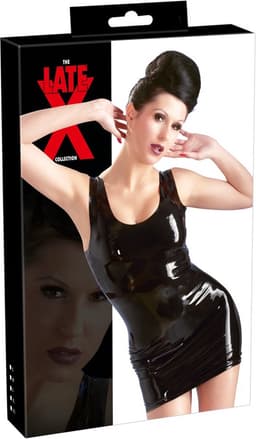 The Latex Collection Latex Mini Jurk - Zwart — thumbnail 4