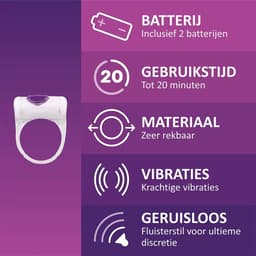 Durex Orgasm' Intense - Vibrerende Cockring - 1 stuk — thumbnail 2