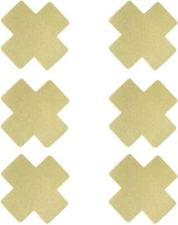 3 Paar Erotische Tepelstickers I Niple Covers I Tepelkwastjes I Tepelkwastje I Zelfklevend I Tepelplakkers I Boob Sticker I Goud — thumbnail 5