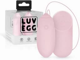 LUV EGG Vibrerend ei - Vibratie eitje met afstandsbediening (draadloos) - Koppeltoy - Roze — thumbnail 4