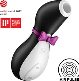 Satisfyer Pro Penguin | clitoriszuiger met 11 intensiteitsniveaus voor contactloze stimulatie | oplegvibrator met accutechnologie | waterdicht — thumbnail 1