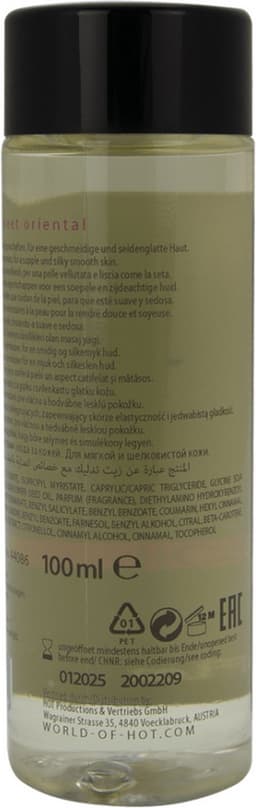 Hot-Hot Massage Oil Sweet Oriental 100M-Massage — thumbnail 6