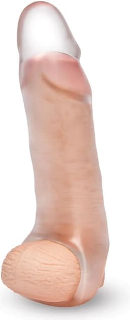 Lusty Toys ® Doorzichtige Penis Sleeve Penisverlenging Van 5.1 CM — thumbnail 1