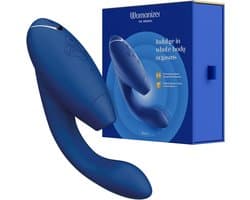Womanizer Duo 2 - Vibrator - Luchtdruk En G-spot - Waterproof - Blueberry