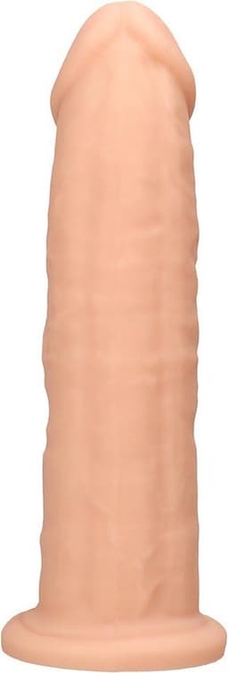 Silicone Dildo Without Balls - Flesh - 22,8 cm — thumbnail 5