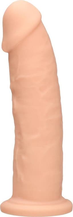 Silicone Dildo Without Balls - Flesh - 22,8 cm — thumbnail 4