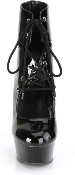 Pleaser - DELIGHT60022 Hoge hakken - US 13 - 44 Shoes - Zwart — thumbnail 2