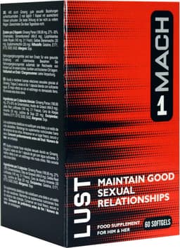Mach 1 - Lust - Libido verhogen - 60 softgels — thumbnail 2