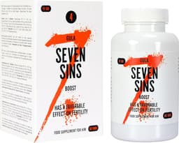 Seven Sins - Boost - Zaadproductie - 60 tabletten — thumbnail 1