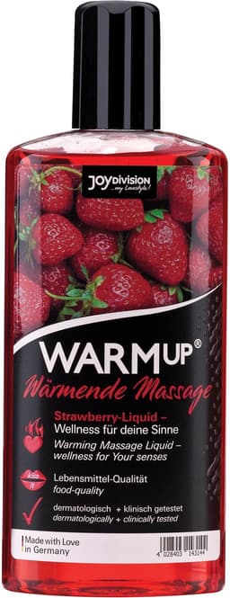 Joy Division-Warmup Erdbeer - 150 ml - Massageolie — thumbnail 1