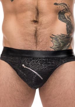 Male Power String met Rits black S/M — thumbnail 13