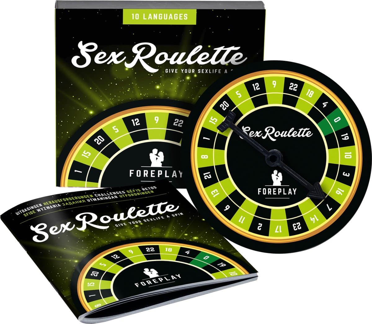 Sex Roulette Foreplay - Erotisch spel - 24 spellen — afbeelding 1