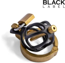 Black Label - Weenie Locker - Kuisheidskooi - Zwart/Goud — thumbnail 4