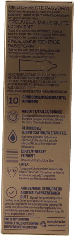 Durex - Condooms Nude Extra Lube - Ultradun - Met extra glijmiddel - 10 stuks — thumbnail 6