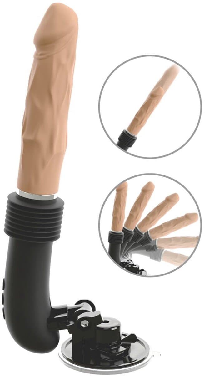 Stotende Neukmachine - Sexmachine met Afstandsbediening - Stotende Vibrator In Penisvorm — afbeelding 1