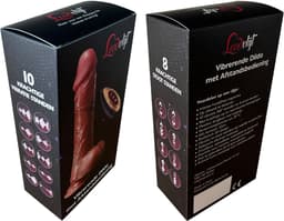 LoveVlijt - Vibrerende Dildo met Afstandsbediening - 10 Stoot en Vibratie Standen - XXL Dildo - Stotende Dildo - Levensechte Dildo - Verwarmingsfunctie en Zuignap - Seksspeeltje voor Mannen en Vrouwen - Voor Vagina en Anus - Oplaadbaar - Huidskleur — thumbnail 7