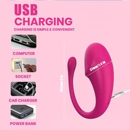 Lzwintrading Vibrators voor Vrouwen met App Control - Sex Toys voor Vrouwen Koppels - G Spot Bullet Vibrator met 10 Vibratie Standen- Clitoris Stimulator - Dildo Vibrator Realistisch - Seksspeeltjes - Erotiek - Vibrerend Ei - Anale Speeltjes — thumbnail 7