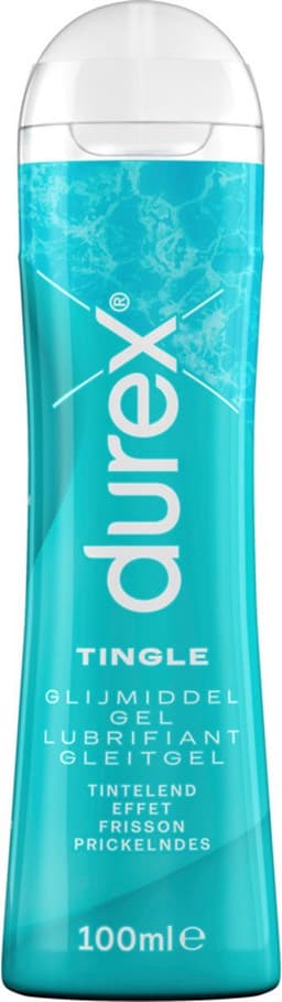 Durex - 4 Glijmiddelen - Waterbasis - 2 in 1 Aloë Vera 200ml - 2 in 1 Sensitive - Play Tingle Gel 100ml - Crazy Cherry (Kers) 100ml - Voordeelverpakking - Cadeau voor man en vrouw — thumbnail 7