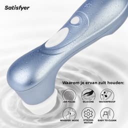 Satisfyer Pro 2 Next Generation, producttest 1,6 (GOED), clitoriszuiger met 11 intensiteitsniveaus, oplegvibrator met accutechnologie, waterdicht — thumbnail 2