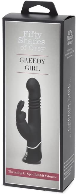 Fifty Shades of Grey - Greedy Girl Oplaadbare Thrusting G-Spot Rabbit Vib — thumbnail 3