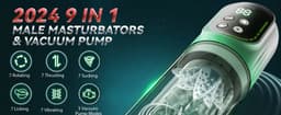 Mastubator – Automatische High-Tech Masturbator voor Mannen Masturbator voor Man - Sex Toys voor Mannen - Blowjob Simulator - Masturbators - verschillende Modes - Pocket Pussy - Automatisch t — thumbnail 2