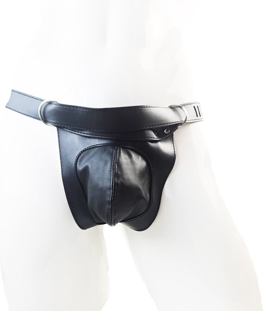 BNDGx® - kuisheidgordel Kuisheidskooi voor mannen -met slot - Kuisheids gordel man penis kooi Strap band bondage — afbeelding 1