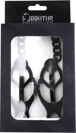 BRUTUS - JAPANESE CLOVER - Nipple Clamps - Black — thumbnail 3