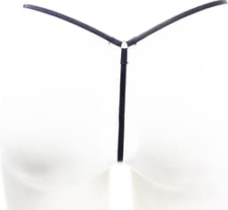BamBella ® - String Kruisloos - One size - Sexy Zwart Erotische onderbroek dames — thumbnail 4