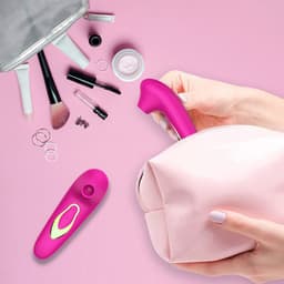 Roze - Mini Luchtdruk Vibrator - Sucking vibrator - Reis vibrator - Clitoris & G-spot Stimulator Luchtdruk Vibrator- seksspeeltje — thumbnail 5