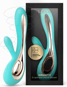 LELO SORAYA 2 – Rabbitstimulator – Waterdicht – Draadloos – Aqua — thumbnail 1