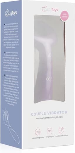 EasyToys - Scream Your Own Name - Koppel Vibrator - U Type Vibrator voor Koppels - Oplaadbare en Multifunctionele Vibrator - Vibrator - Vibrators voor Vrouwen en Mannen - Sex Toys voor Vrouwen - G-Spot Vibrator - Paars — thumbnail 8