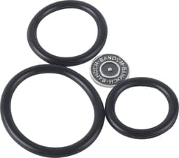 Banoch | cockring trio - classic set | zwart siliconen | Ø 35/45/55 mm | penisring — thumbnail 9
