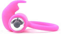 Silicone Rabbit Vibration Cock Ring Roze - Heerlijk gevoel tijdens penetratie - Stimulerend voor mannen en vrouwen - Spannend voor koppels - Sex speeltjes - Sex toys - Erotiek - Sexspelletjes voor man – Seksspeeltjes - Cockring vibrerend - Penisring — thumbnail 2