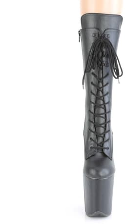Pleaser - FLAMINGO-1050WR Plateau Laarzen - Paaldans schoenen - 42 shoes - Zwart — thumbnail 2