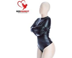 Lederen dwangbuis bodysuit - Dames - BDSM - Jumpsuit - One size